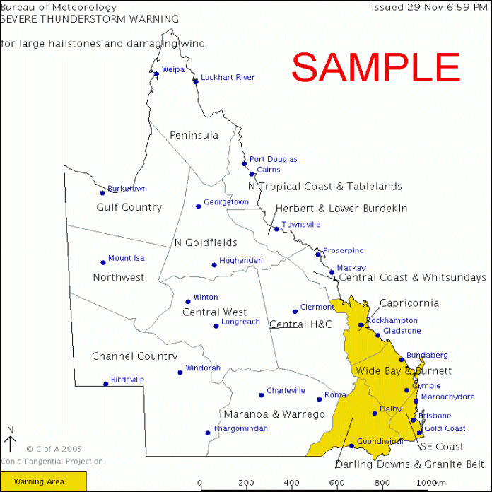 queensland metro warning image