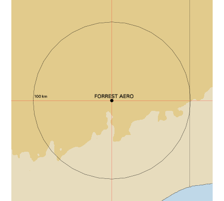 Topographic map showing site location