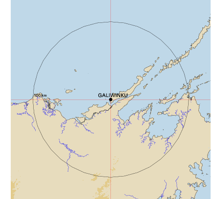 Topographic map showing site location