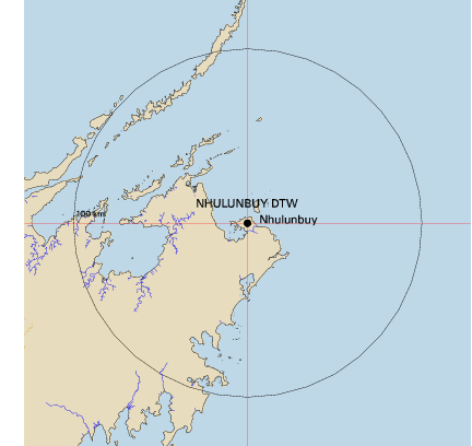Topographic map showing site location
