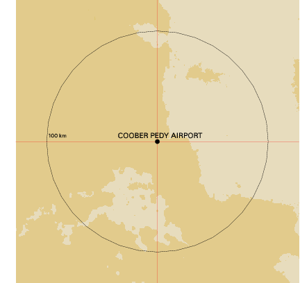 Topographic map showing site location