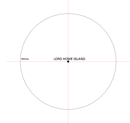 Topographic map showing site location