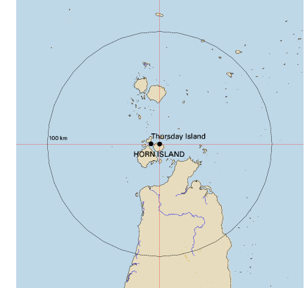 Topographic map showing site location