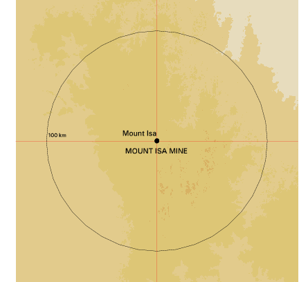 Topographic map showing site location