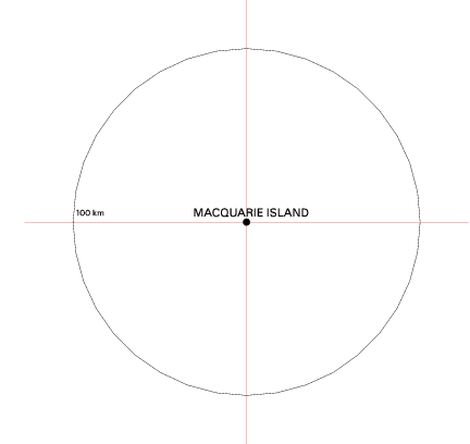 Topographic map showing site location