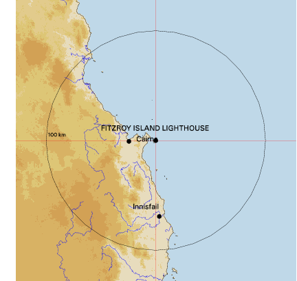 Topographic map showing site location
