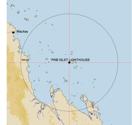 Topographic map showing site location