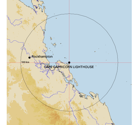 Topographic map showing site location