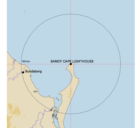 Topographic map showing site location