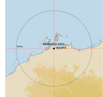 Topographic map showing site location