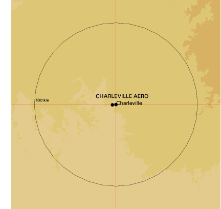 Topographic map showing site location