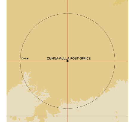 Topographic map showing site location