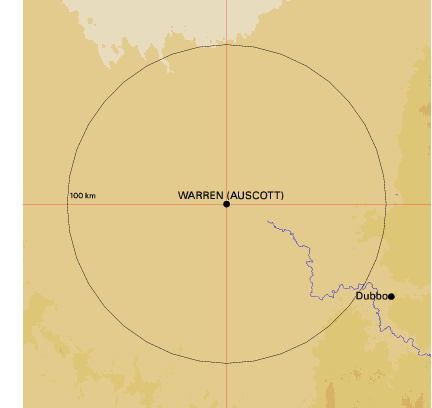 Topographic map showing site location