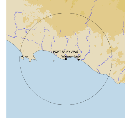 Topographic map showing site location