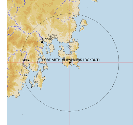 Topographic map showing site location