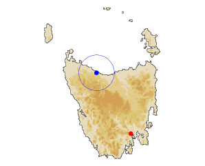 Geographic location of site