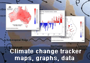 Climate tracker maps, graphs, data