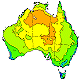 Click here for the April-June median rainfall map
