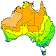 Click here for the August-October median rainfall map