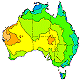 Click here for the October-December median rainfall map