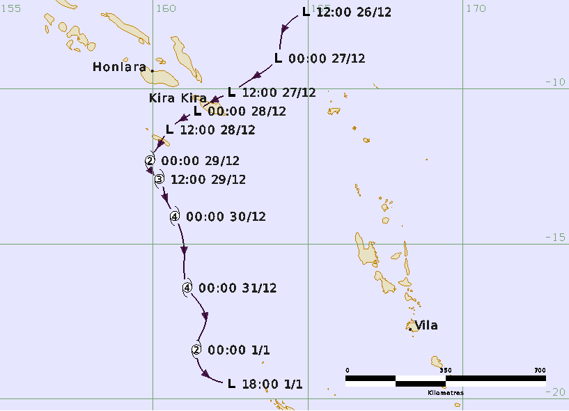 Best Track of Tropical Cyclone