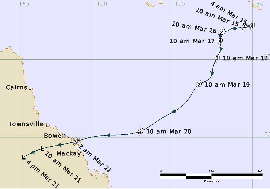 Best Track of Tropical Cyclone Ului
