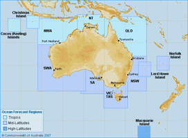 ocean regions
