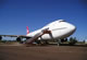Museum Qantas B747 at airport