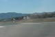 View from aircraft main runway