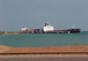 Ships and bauxite conveyor