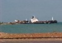 Ship loading bauxite at Weipa
