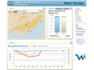 Screen shot of the Water Storage website for West Gellibrand