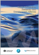 Front cover of the 2012 Water Information Research and Development Alliance annual report