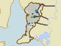 Figure P5. Map of surface water infrastructure within the Adelaide region