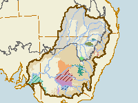 Figure 1. Categories of groundwater systems in the MDB region