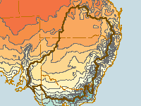Figure C9. Annual mean maximum daily temperature for the MDB region during 2009–10