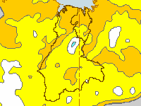 Figure C5. Map of annual evapotranspiration deciles for the Ord region during 2009–10