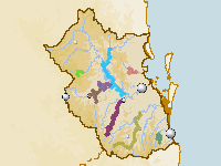 Figure A1. Map of surface water management areas in the SEQ region