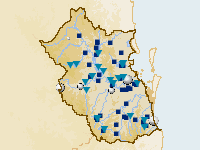 Figure P4. Map of surface water infrastructure within the SEQ region