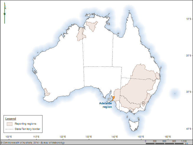 Figure P1 the Adelaide region within Australia