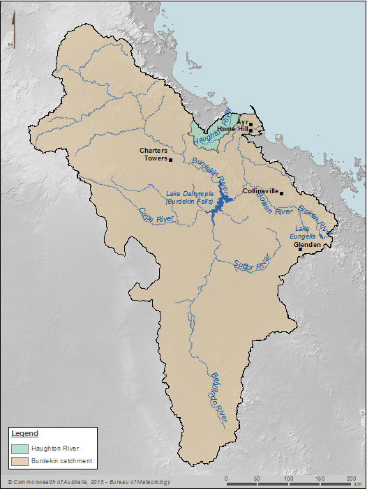 Figure P2 Contextual map of the Burdekin region