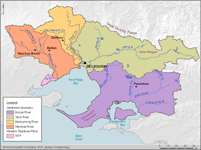 Figure P2 Contextual map of the Melbourne region