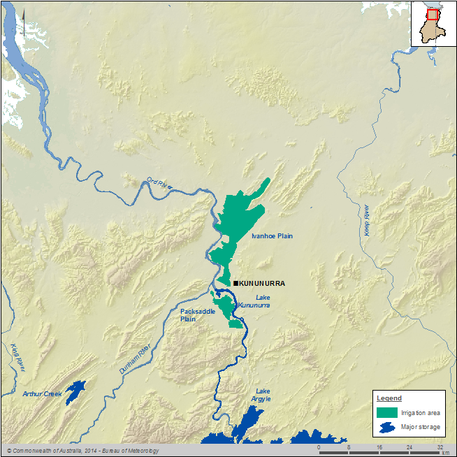 Figure P8 Ord River Irrigation Area