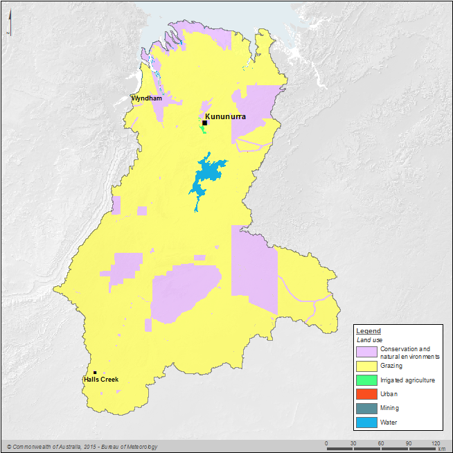 Figure P3 Land use in the Ord region