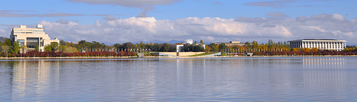 Lake Burley Griffin;Autumn, Canberra (iStock © SkyF)