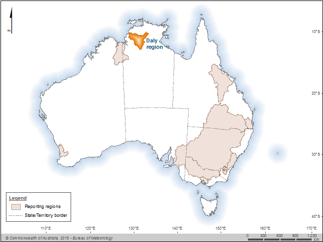Figure C1  Location of the Daly region within Australia