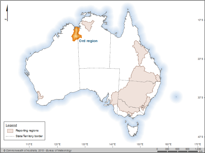 Figure C1  Location map of the Ord region within Australia