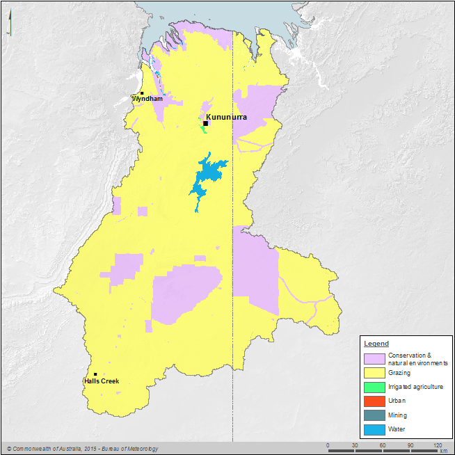 Figure C3  Map of land use in the Ord region