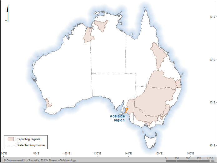 Figure R1 The Adelaide region within Australia 