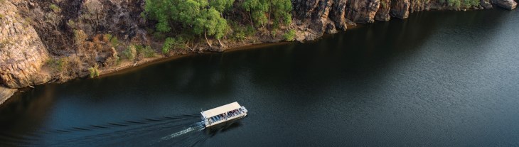 Katherine Gorge, Katherine River (NT tourism © Shaana McNaught) Katherine Gorge, Katherine River (NT tourism © Shaana McNaught)